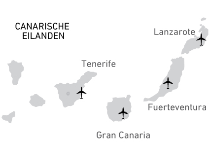 Bestemmingen Canarische Eilanden