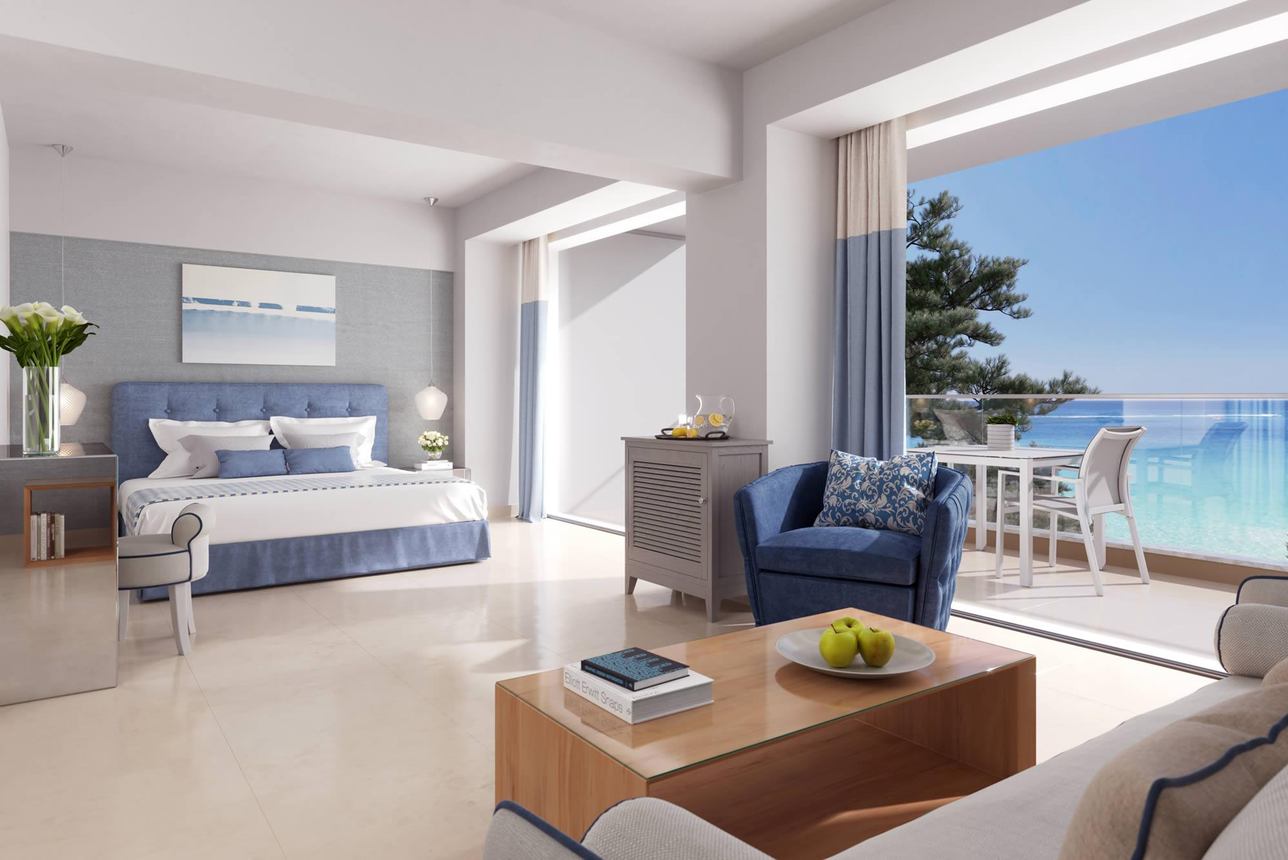 Panorama Junior Suite zeezicht met terras