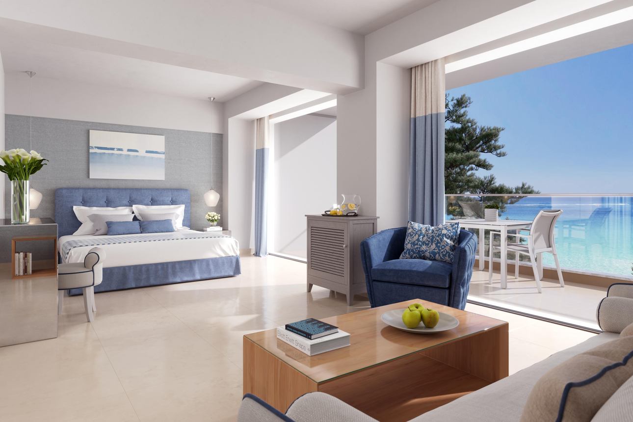 Panorama Junior Suite zeezicht met balkon