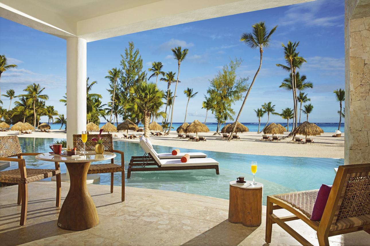 Preferred Club Bungalow Suite Swim-out Frontaal Zeezicht