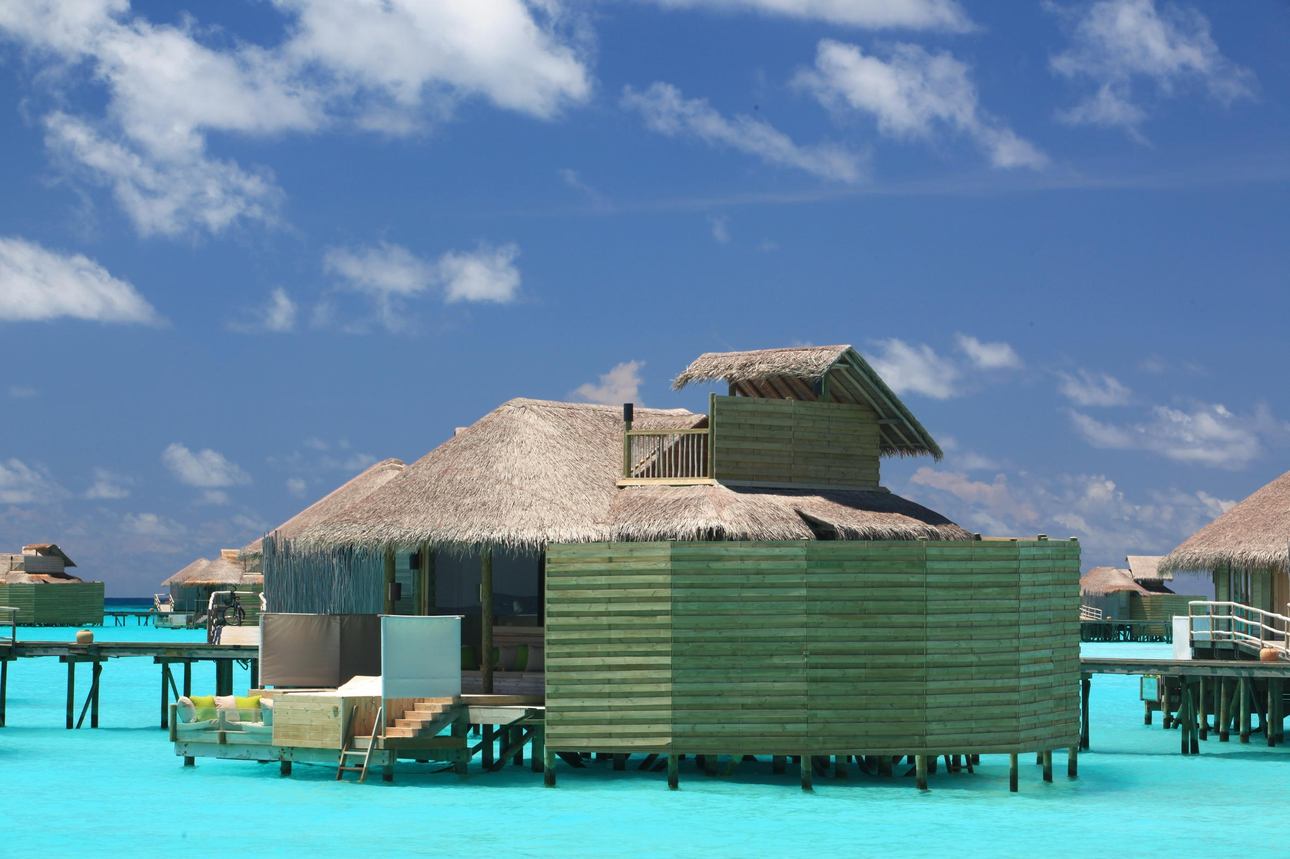 Sunset Laamu Water Villa