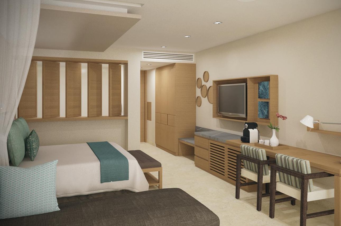 Junior Suite Zwembadzicht