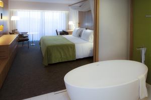 Deluxe Kamer Zwembadzicht