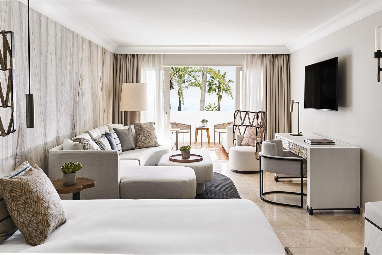 Grand Junior Suite zijdelings Zeezicht