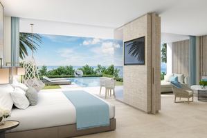 Deluxe Suite Zeezicht Plungepool