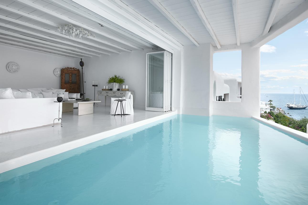 Royal Blu Mansion Mykonos Royal Villa met privézwembad