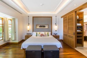 Deluxe Beach Front Villa met plungepool