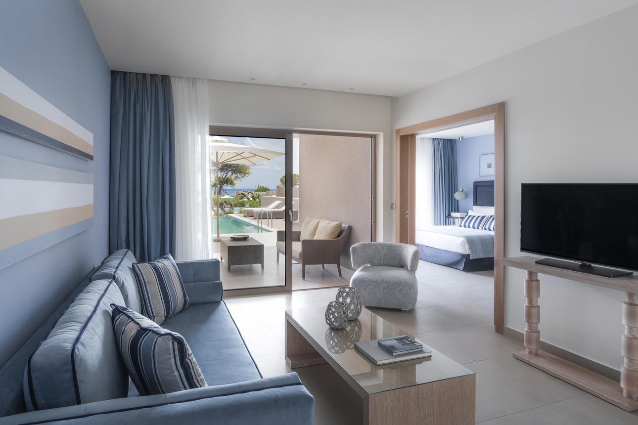 Deluxe Bungalow Pool Suite tuinzicht